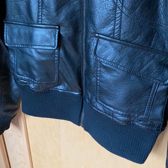 La Classic Couture Faux Leather Jacket - Picture 2 of 11